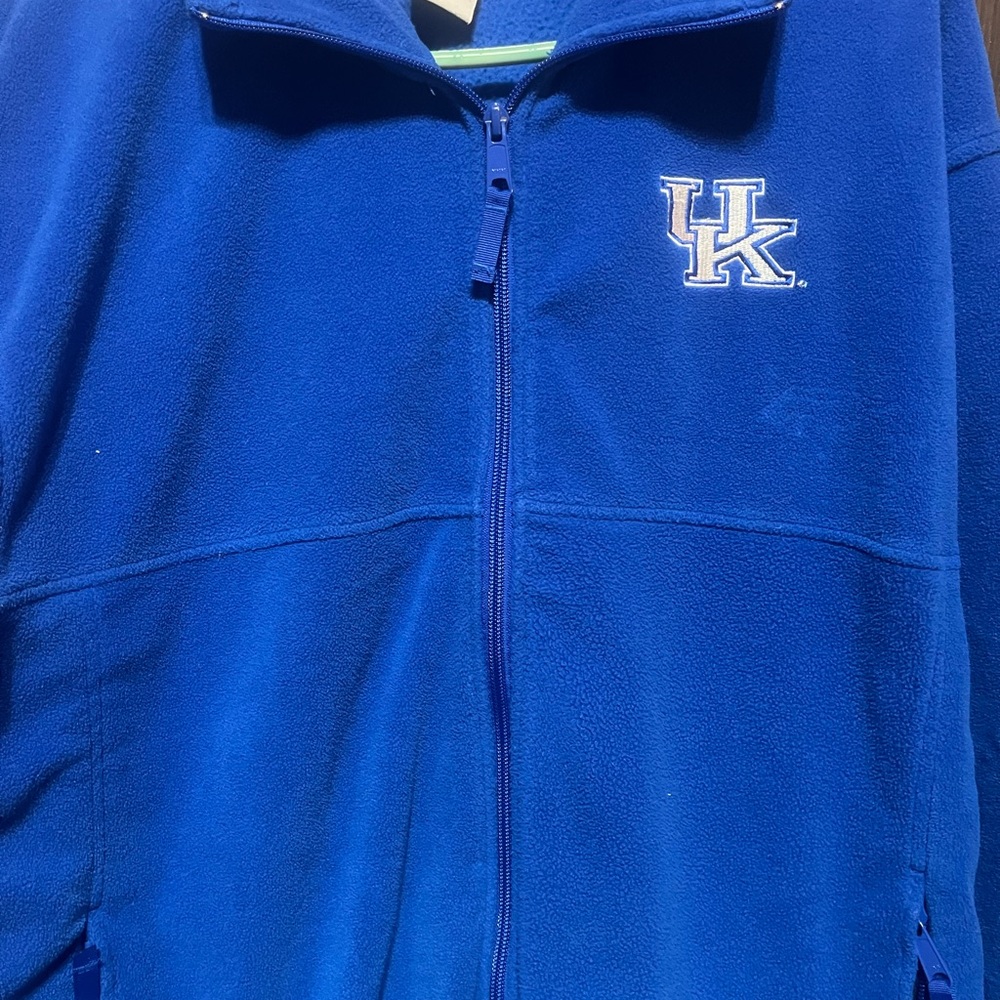 UK Blue Fleece Jacket
